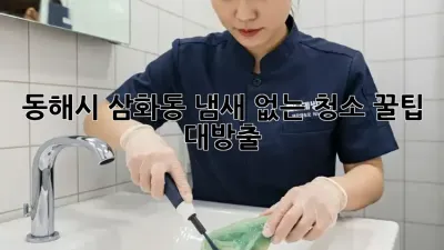 동해시 삼화동🏡 냄새 없는 청소✨ 꿀팁 대방출!